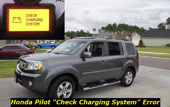 check charging system honda pilot